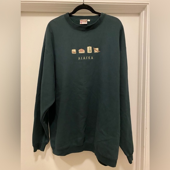 Other - Vintage Alaska Crew Neck Sweatshirt No Problem Sportswear Size XXL